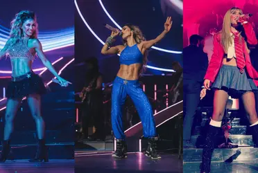 La cantante ha deslumbrado con su inigualable estilo durante la gira del reencuentro de RBD