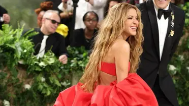 La colombiana recibió una buena noticia en medio de lo que su vestido causó en la Met Gala