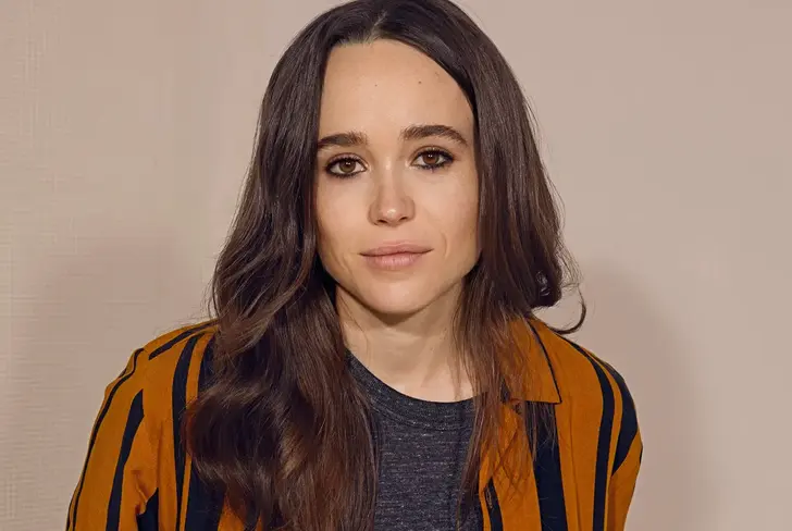 Ellen Page antes de su transformación. Imagen tomada de The Guardian