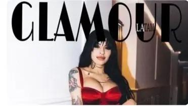 Cazzu en revista glamour