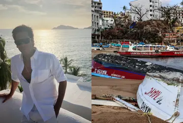 El actor ha compartido la manera en la que se ha sumado a apoyar a Acapulco