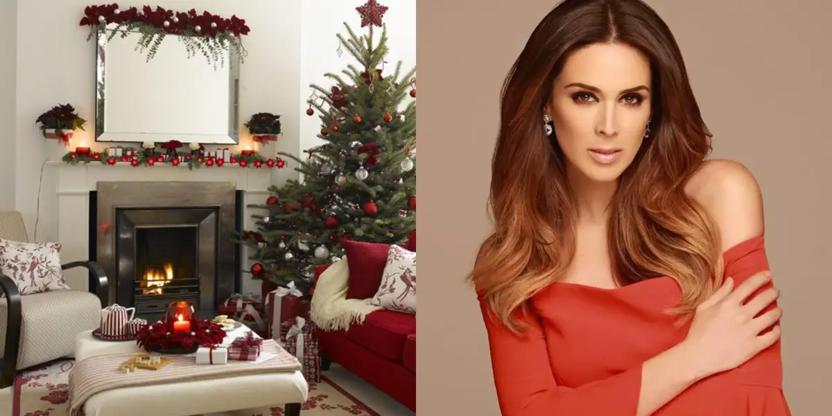 La actriz ya decoró su casa con motivo de las fiestas navideñas, y estos son algunos tips para lograr una decoración de ensueño