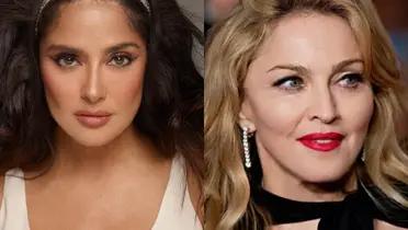 Salma Hayek y Madonna