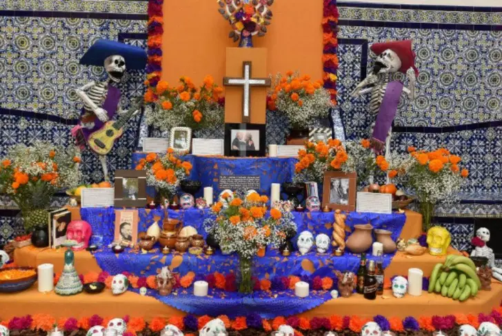 Altar de siete niveles / Foto:&nbsp;La Razón de México