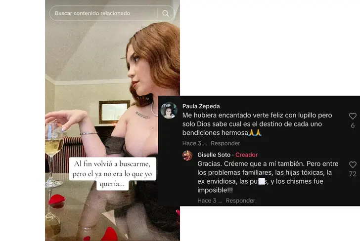 Vía Tiktok Giselle Soto