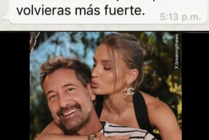 Meme sobre Irina Baeva y Gabriel Soto