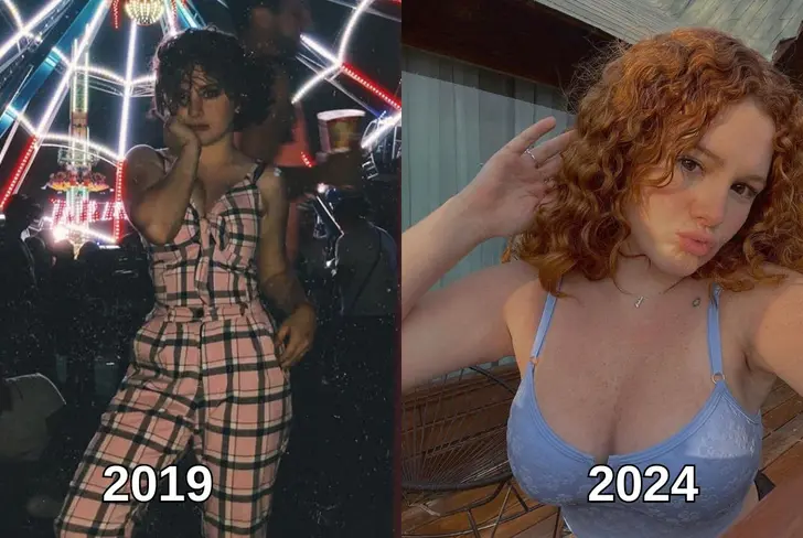 Antes y después de Briggitte Bozzo (Foto: Tu Nota)