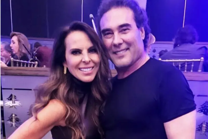 Kate del Castillo junto a Eduardo Yánez&nbsp;