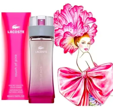 Perfume Touch of Pink de Lacoste. (Foto: Perfumísimo)