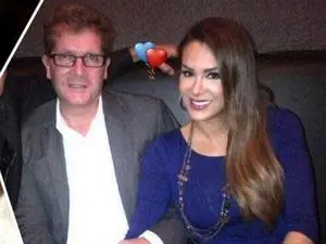 Ninel Conde junto a su segundo marido. (Foto: Yahoo)