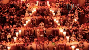 Altar de Día de muertos (Foto: Grupo Mausoleos)