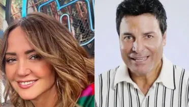 Andrea Legarreta y Chayanne. (Foto: La Sabrosita)