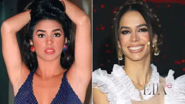 Antes y después de Biby Gaytán (Foto: Univisión)