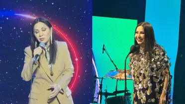 Así fue el susto que Ana Gabriel le dio a sus fans durante un concierto en Puebla