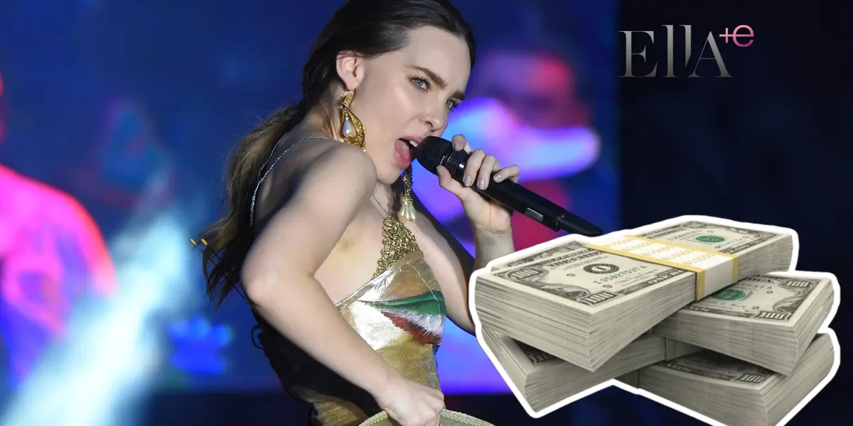 Belinda y dinero. (Foto: Telemundo)