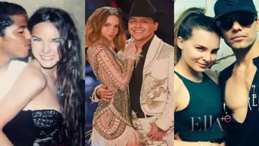 Belinda y sus ex parejas. (Foto: Cultura colectiva)