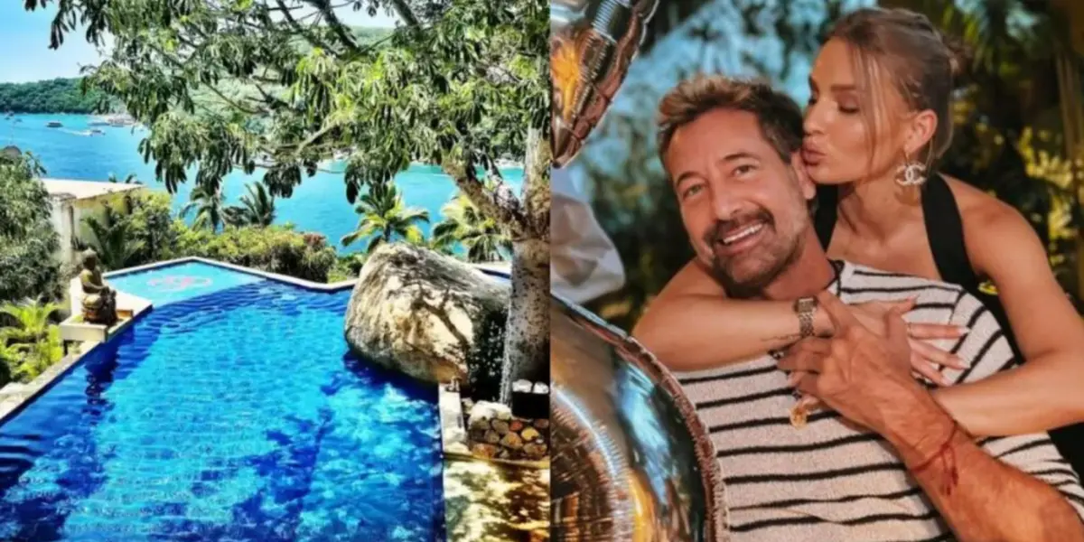 Así es la casa de Gabriel Soto en Acapulco donde se casó con Irina Baeva