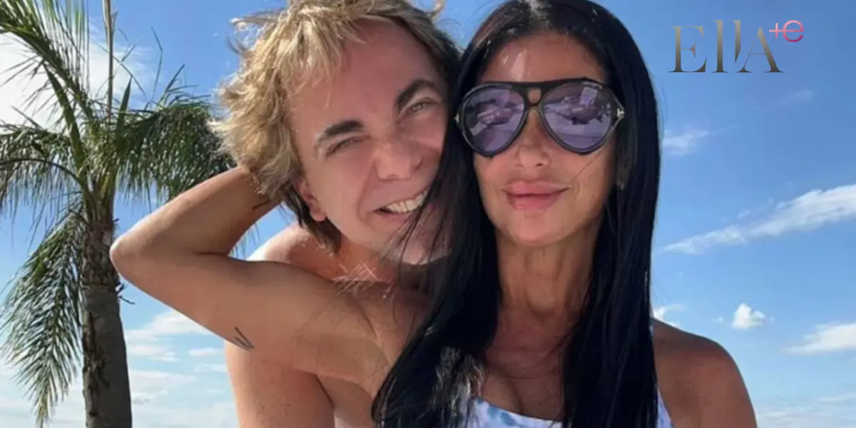 Cristian Castro y su novia 