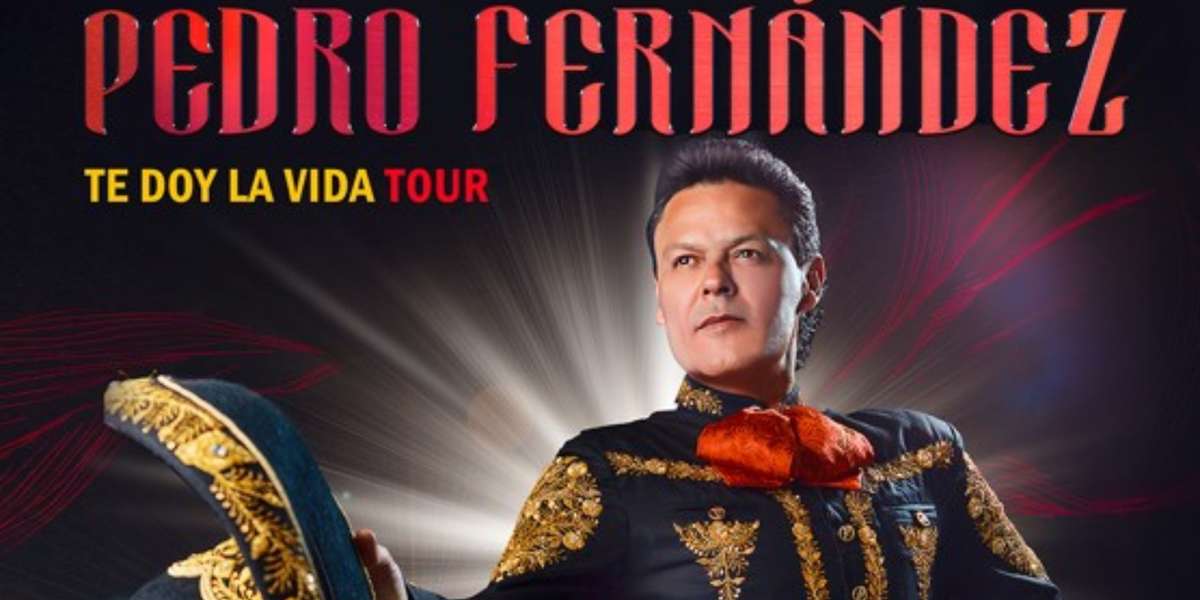 ¿Cuándo y dónde se presenta Pedro Fernández en México?