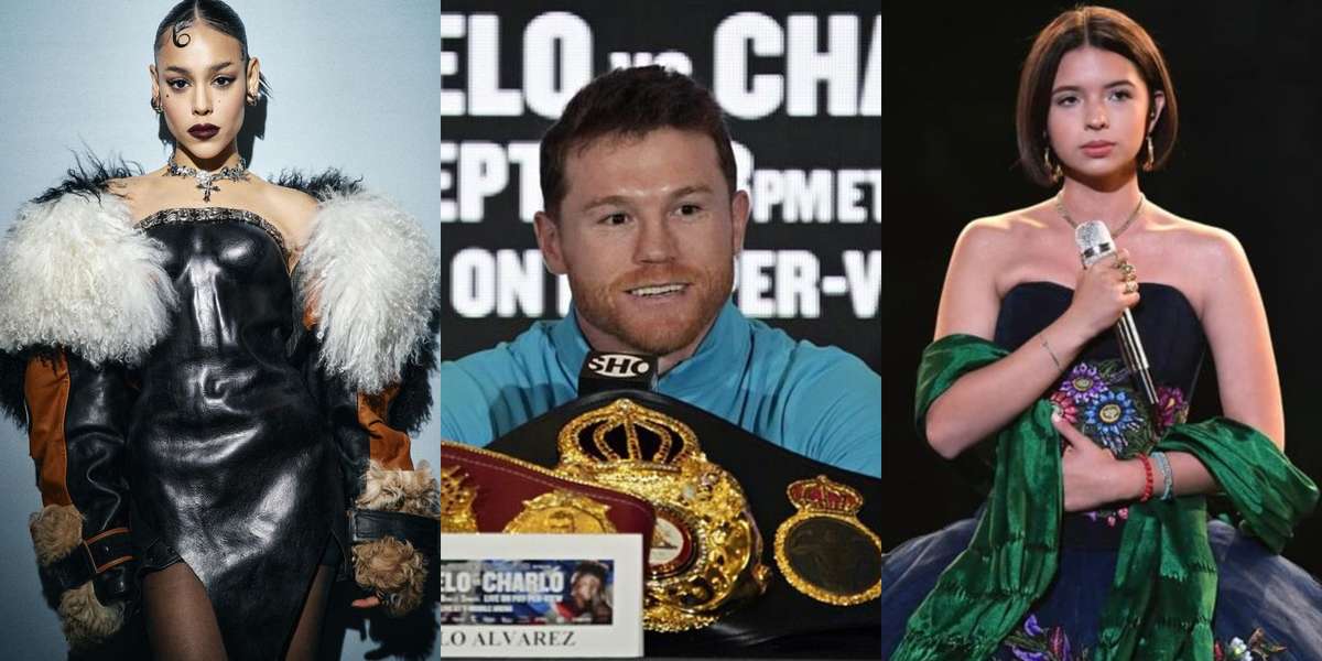 El costoso regalo que el Canelo Álvarez le hizo a Danna Paola por cantar en su pelea que ya quisiera Ángela Aguilar