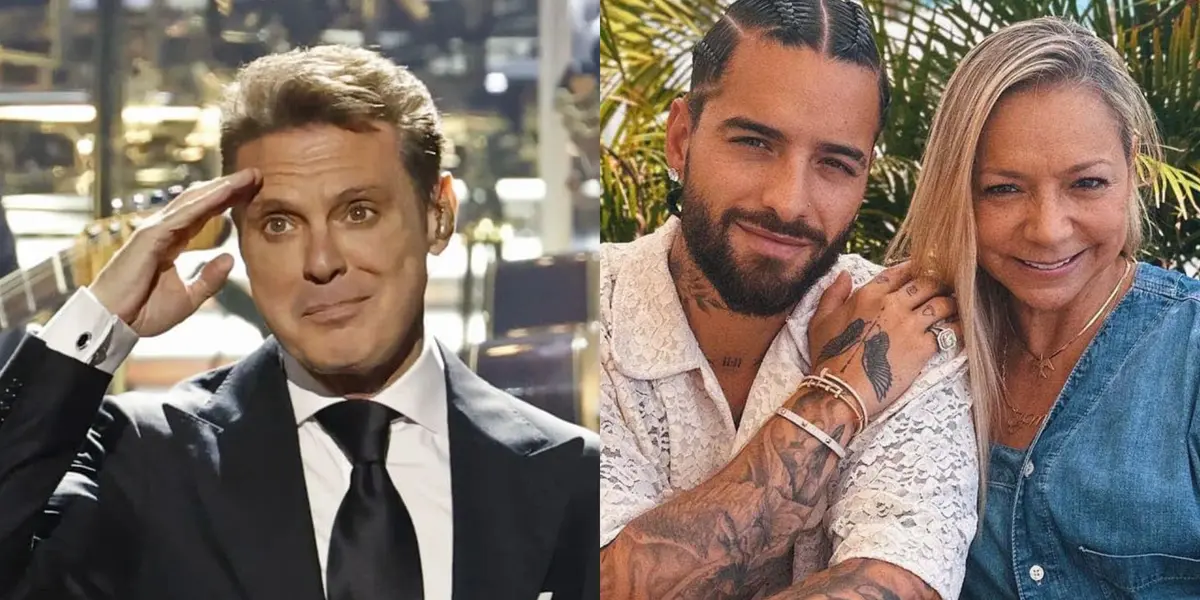 Así fue como Luis Miguel ayudó a Maluma a cumplir el sueño de su mamá