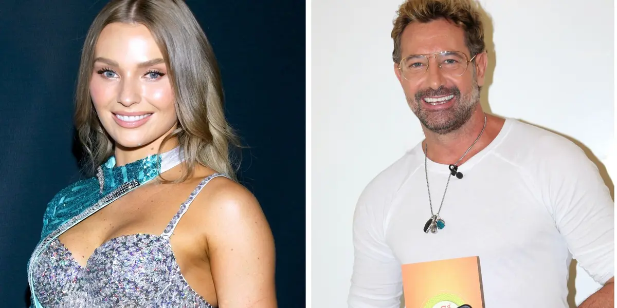 Gabriel Soto e Irina Baeva (Foto: Las Estrellas)