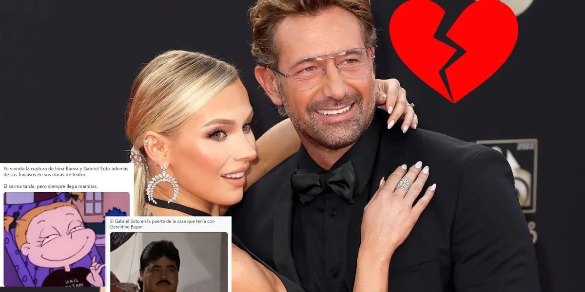 Irina Baeva y Gabriel Soto pusieron punto final a su relación