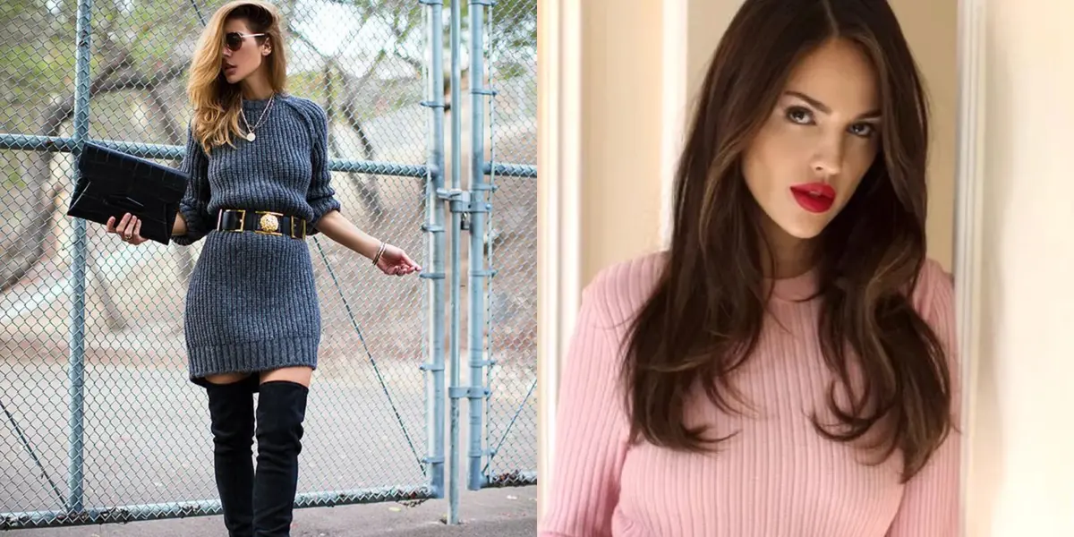 La tendencia con vestidos invernales que hasta Eiza González usa