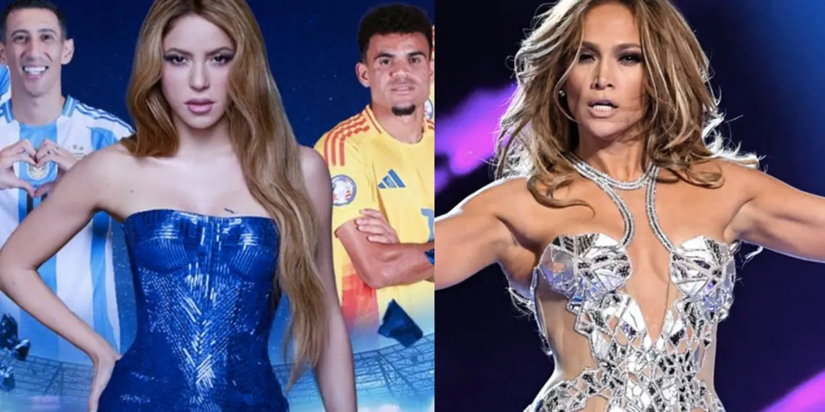 La millonaria cifra que cobrará Shakira en la final de la Copa América que no recibió Jennifer López en el Super Bowl 