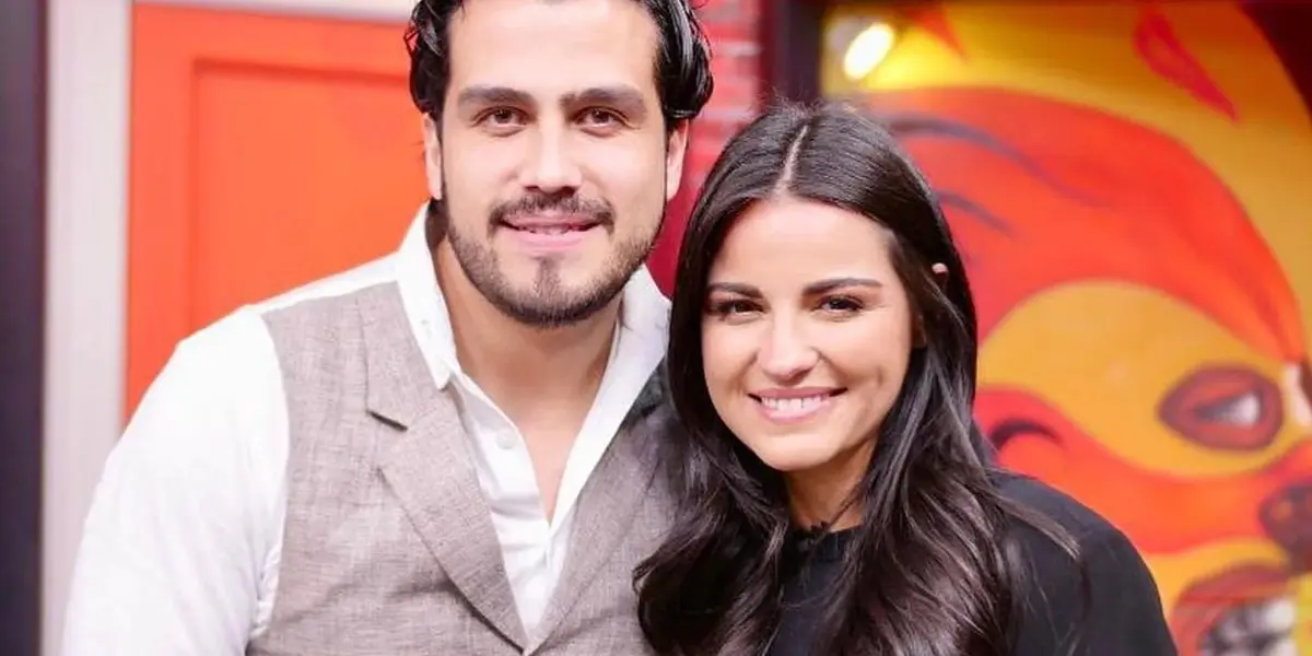 Maite Perroni y Andrés Tovar juntos (Foto: Hola)