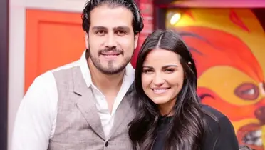 Maite Perroni y Andrés Tovar juntos (Foto: Hola)