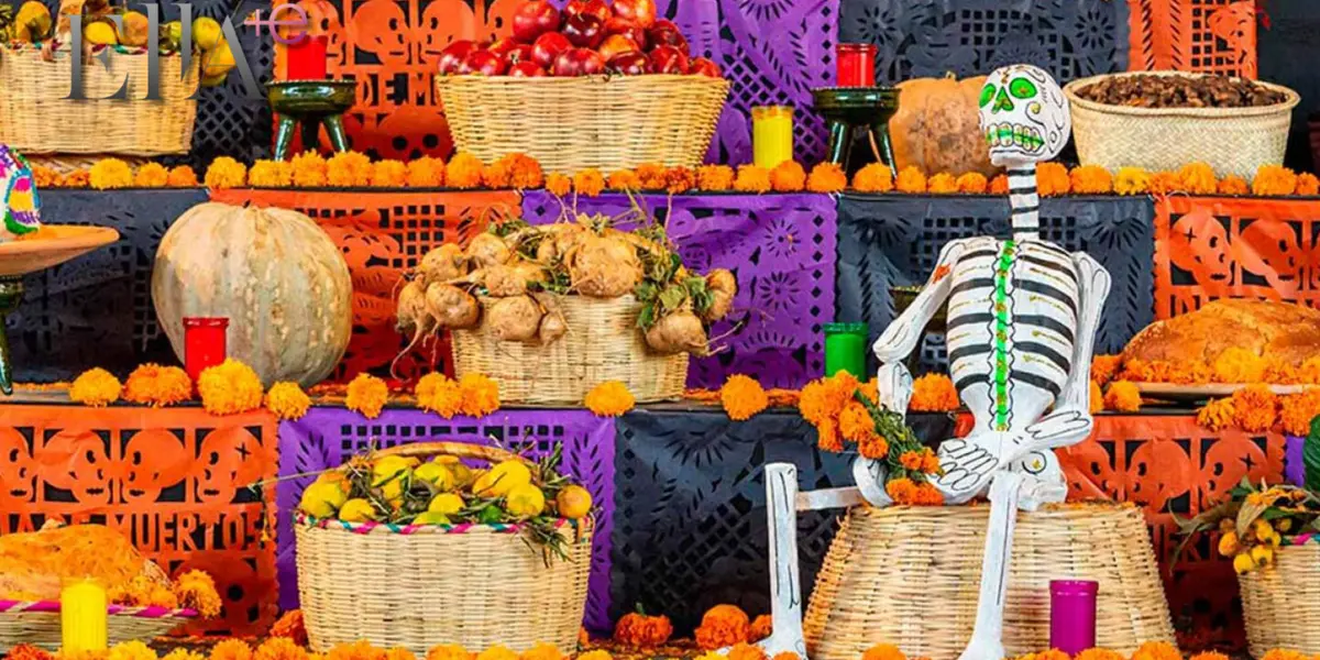 ¿Qué significado tiene el papel picado en el altar de muertos?