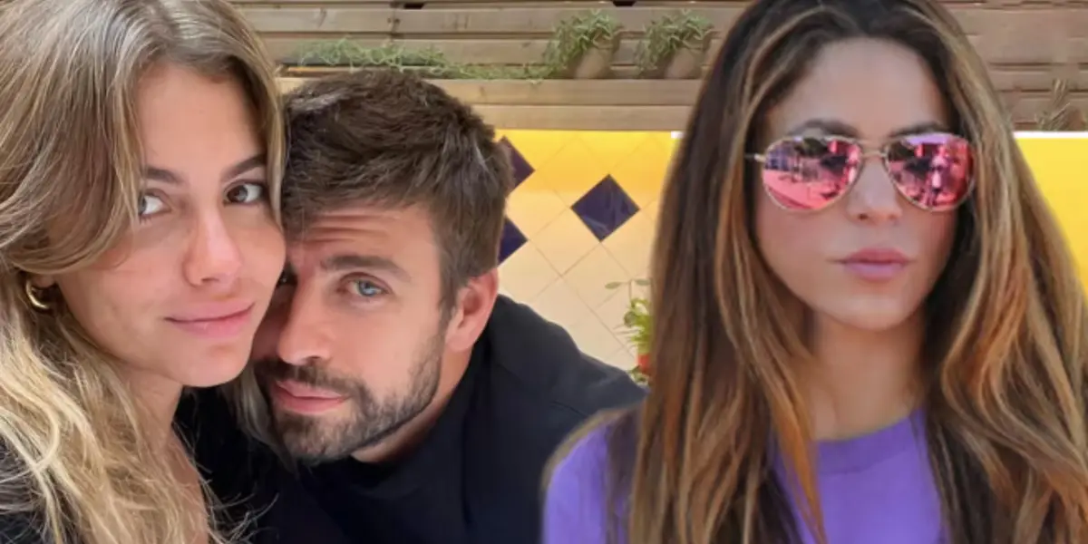 Piqué y Clara Chía juntos. Fuente: Vanguardia