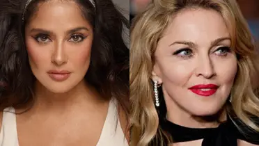 Salma Hayek y Madonna