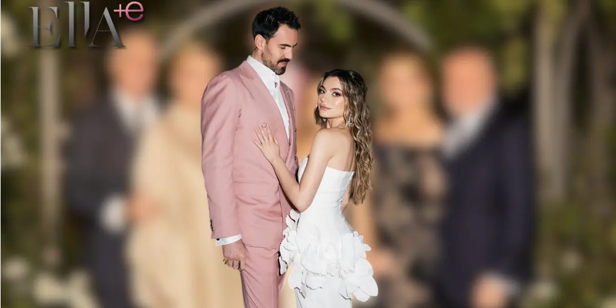 Sofía Castro y su esposo Pablo Bernot / Foto: Instagram Angélica Rivera