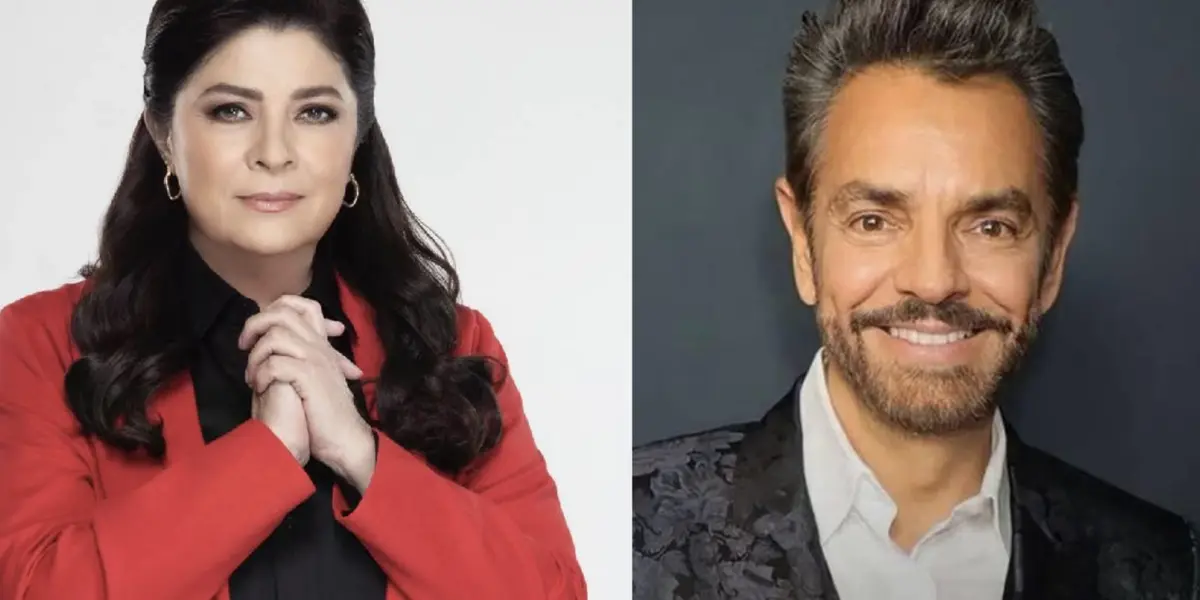 Victoria Ruffo y Eugenio Derbez