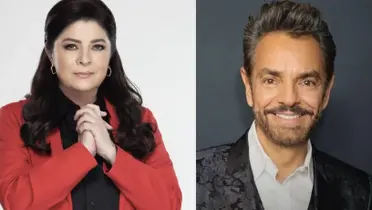 Victoria Ruffo y Eugenio Derbez